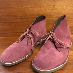 Clarks | Shoes | Mens Suede Chukka Boots Pink | Poshmark display picture 1